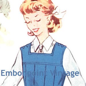 Plus Size (or any size) Vintage 1950s Dress Pattern - PDF - Pattern No 175: Lynne image 2