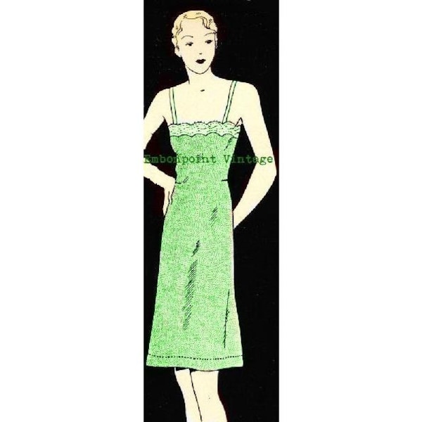 Full Slip Pattern Etsy