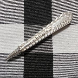 Silverplate Knife Handle Ink Pen - Vintage Ink Pen - # 10003