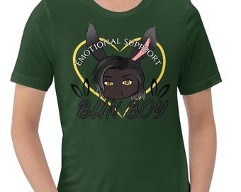 Emotional Support Bun Boy Erenville FFXIV Unisex t-shirt
