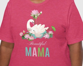 Swan Mother's Day Unisex t-shirt