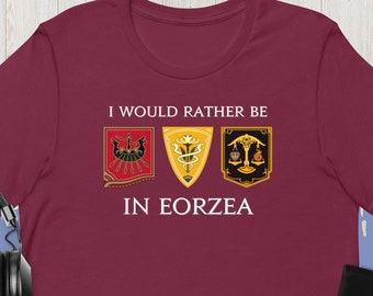 Rather be in Eorzea FF14 Unisex t-shirt