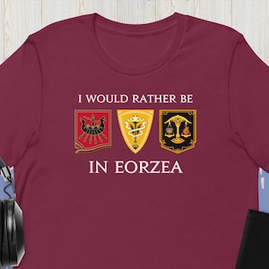 Rather be in Eorzea FF14 Unisex t-shirt
