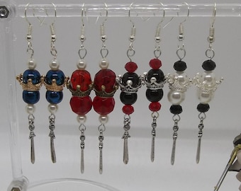 Fate series Saberface Earrings