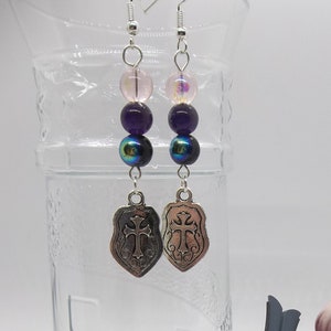 Fate series Shielder Mash Kyrielight Earrings