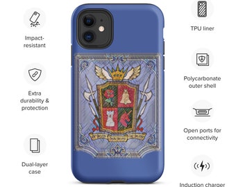 Ishgard Stained Glass Flag FFXIV Tough iPhone case
