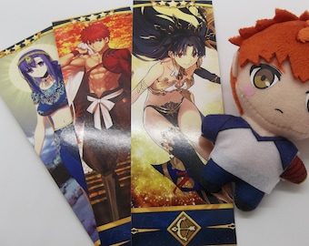 Fate Grand Order Servant Card double sided bookmarks - Ishtar, Muramasa, Parvati