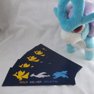 Johto Mascot Pokemon Bookmark Gold Silver Crystal image 1