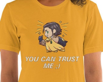 NEW Claude Trust Me Fire Emblem Unisex t-shirt