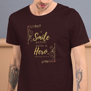 Haurchefant Smile Quote Short-sleeve unisex t-shirt