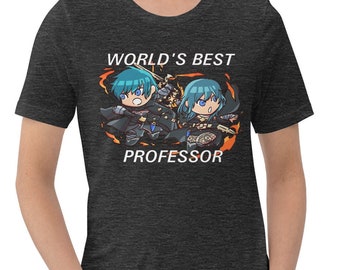Byleth World's Best Professor T-shirt - Fire Emblem Unisex Tee