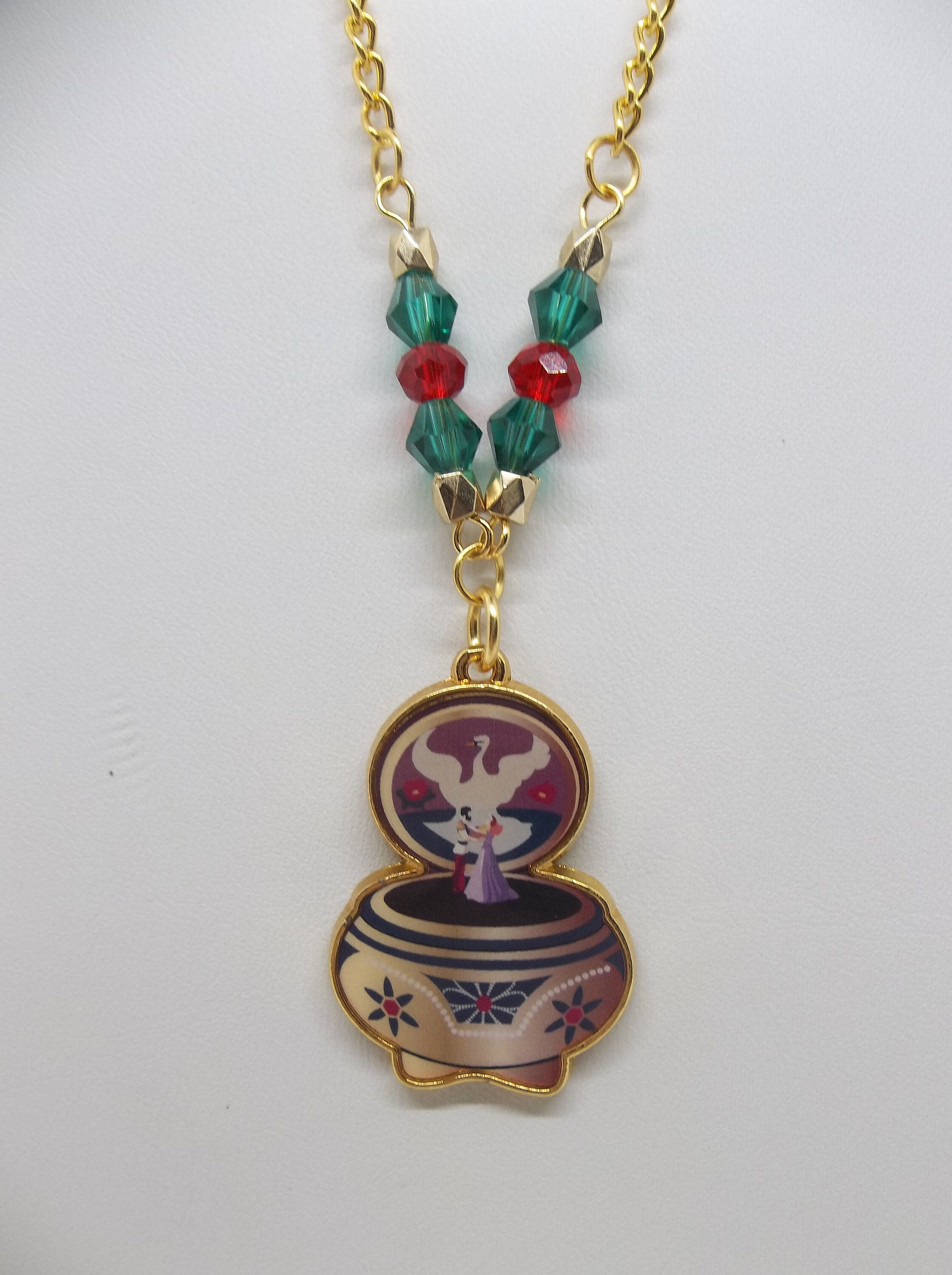 Anastasia Music Box Pendant Necklace Etsy