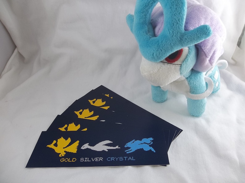 Johto Mascot Pokemon Bookmark Gold Silver Crystal image 1