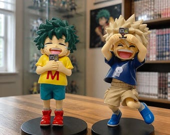 My Hero Academia Childhood Deku Bakugo PVC Figure: Desk Decor Statue