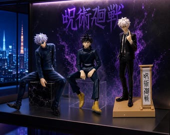Jujutsu Kaisen Figure Set of 3 | Satoru Gojo & Megumi Fushiguro