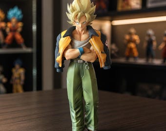 30cm Super Saiyan Goku Figure PVC Statue Anime Collectible Display Model Toy