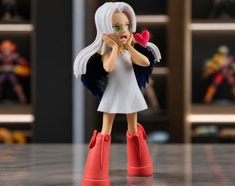 Anime Seraphim Hancock Figure 14.5cm PVC Statue Cute One Piece Inspired Collectible Model Desk Decor Gift for Anime Fans