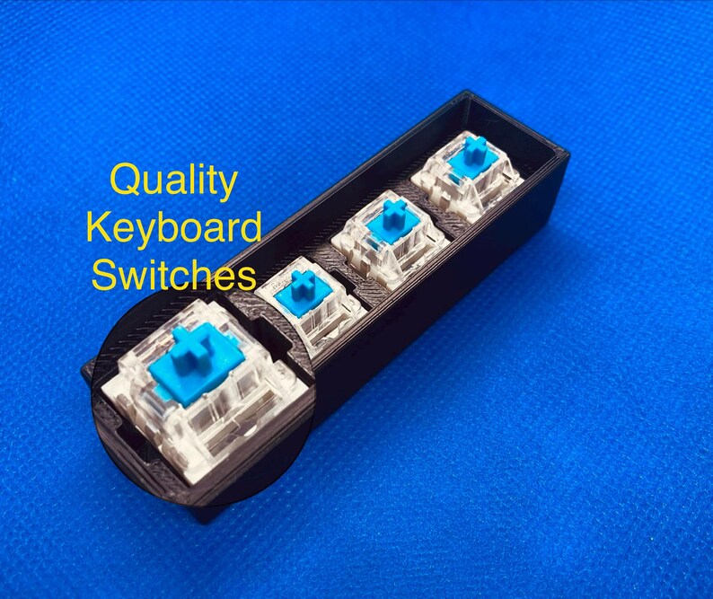 Custom Name Fidget Clicker – Keyboard Style Desk Toy – 3D Printed ...