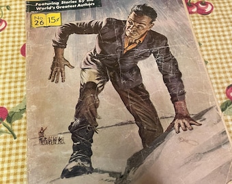 Vintage 1965 Frankenstein by Mary Shelley Classics Illustrated Comic Book #26
