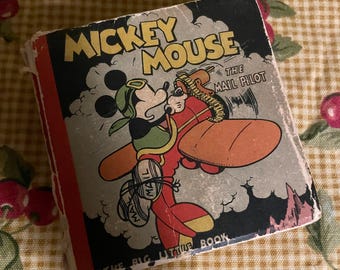 1933 Mickey Mouse the Mail Pilot, The Big Little Book