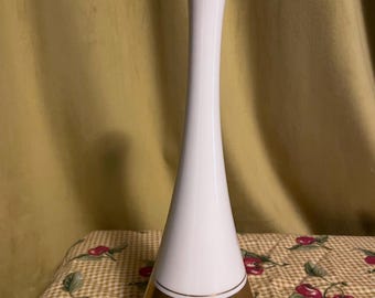 Lenox China Vase Mid Century Modern Design