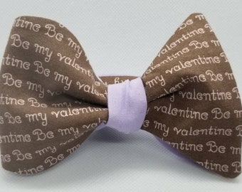 Be My Valentine Designer 2 -in- 1 Freestyle BowTieByEDJ