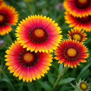 Indische Decke Blumensamen Gaillardia Bunte Gartenblüten Bestäuberfreundliche Pflanzenvielfalt