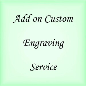 Add Laser engraving service form this link