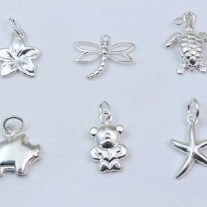 Add Sterling Silver CHARMS