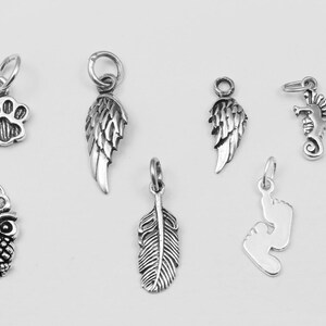 Add Sterling Silver CHARMS image 5