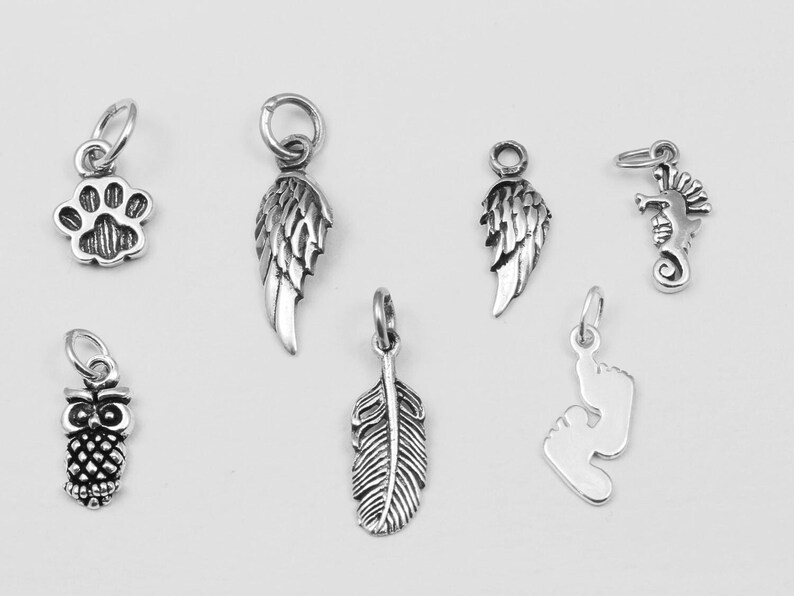 Add Sterling Silver CHARMS image 5