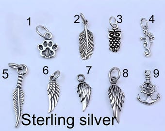 Añadir CHARMS de plata esterlina