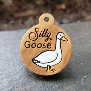 Silly Goose Pet Tag