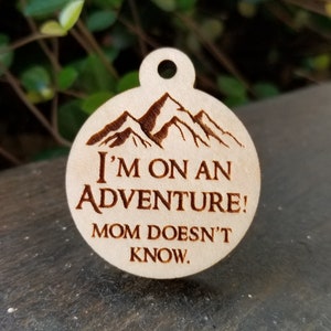 On an Adventure Pet Tag