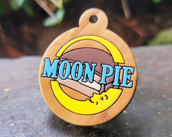 Moon Pie Pet Tag