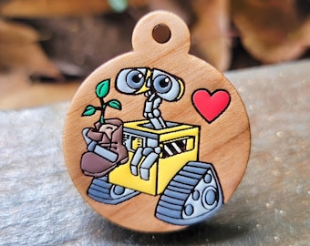 I Heart Wall-E Pet Tag
