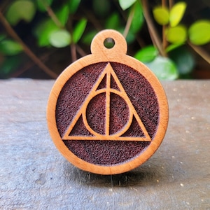 Deathly Hallows Pet Tag