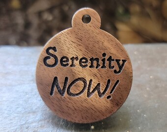 Serenity Now husdjursbricka