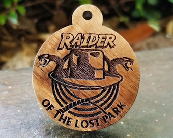 Raider of the Lost Park Pet Tag