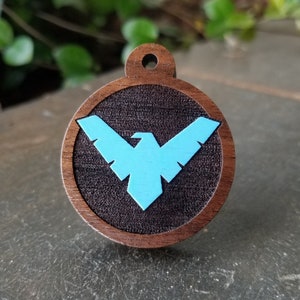 Nightwing Pet Tag