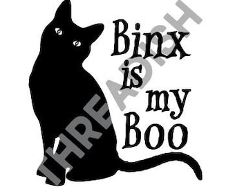 Binx è il mio Boo SVG
