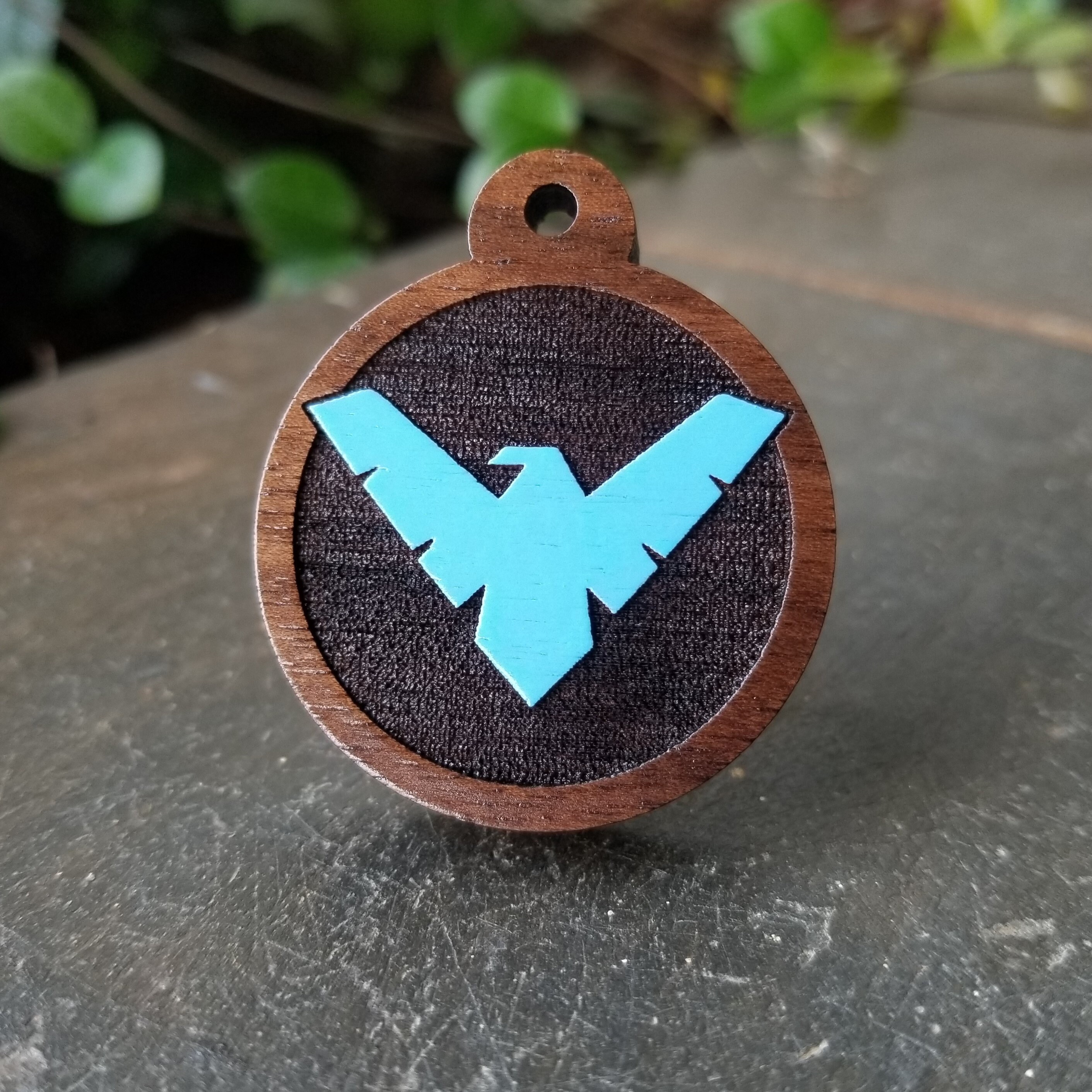 Nightwing Pet Tag