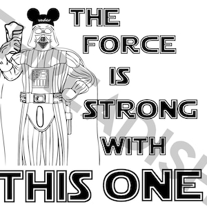 The Force is Strong with this Beer SVG