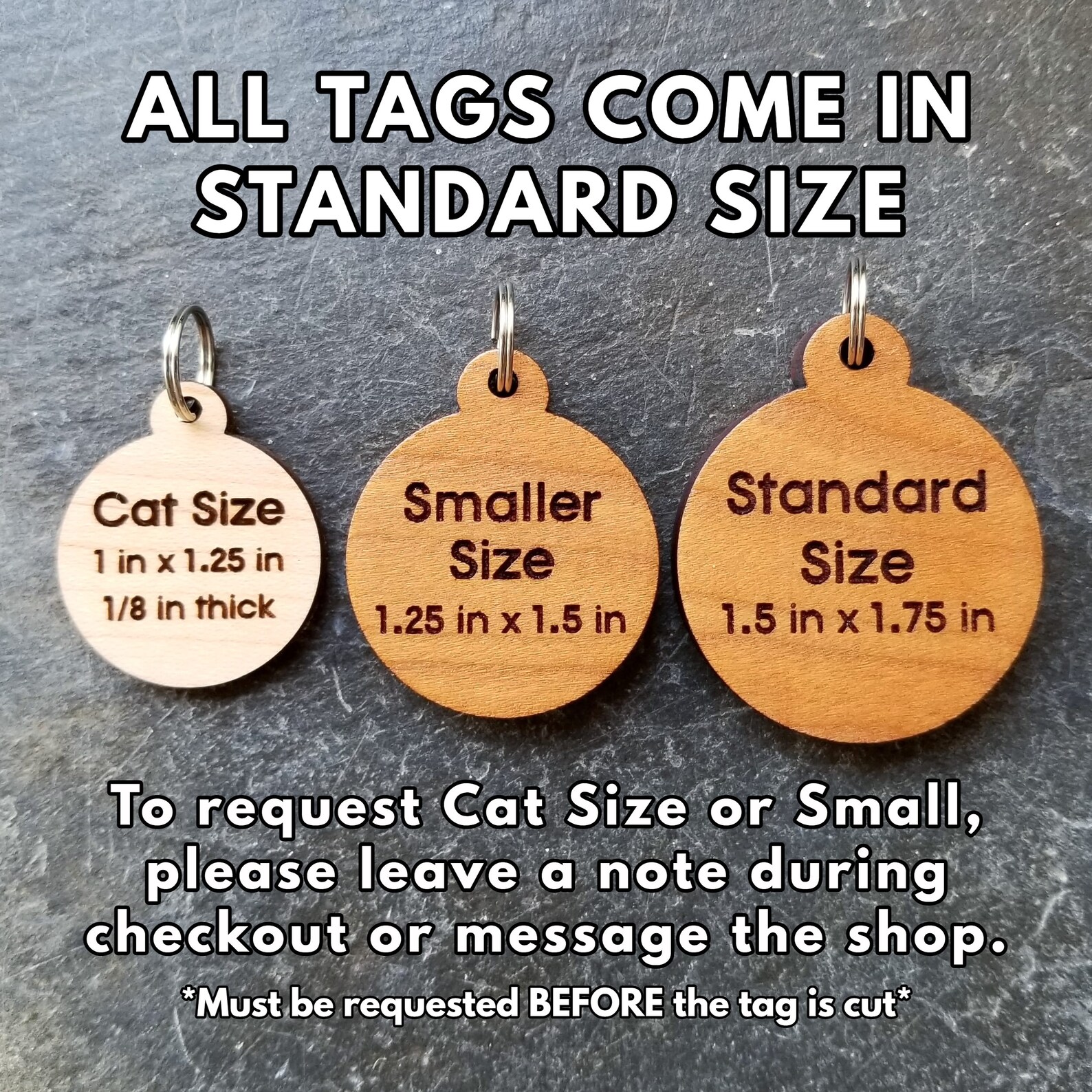 One in a Melon Pet Tag Etsy