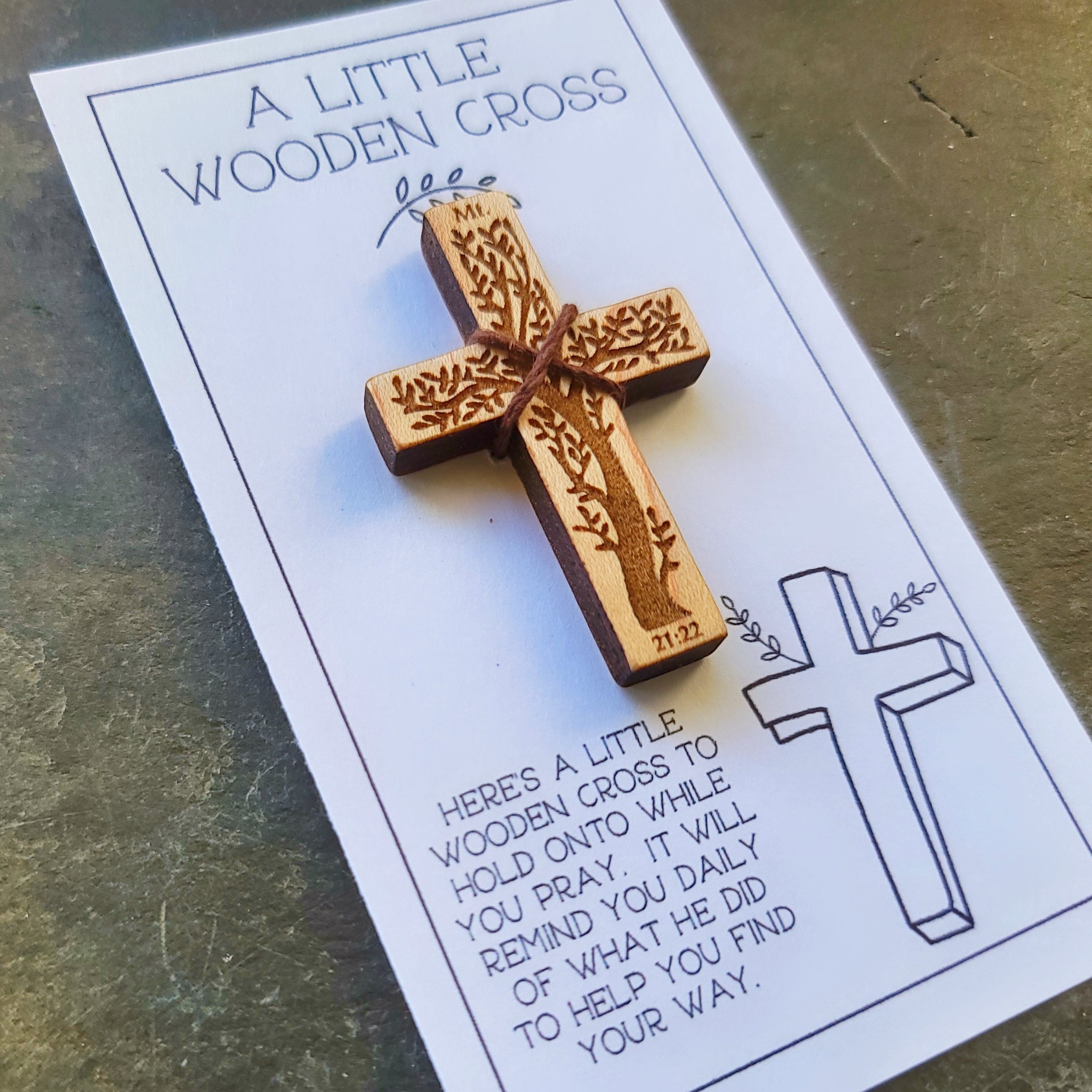 Pocket Cross - Etsy