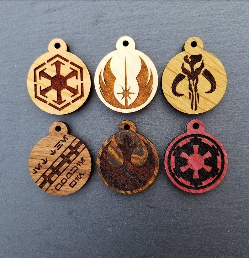 Star Wars Themed Dog Tags image 1