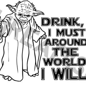 Drink I Must SVG
