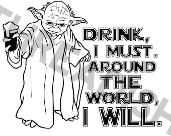 Drink I Must SVG