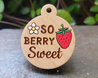 So Berry Sweet Pet Tag