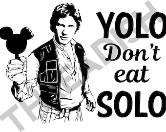 Yolo äter inte ensam SVG